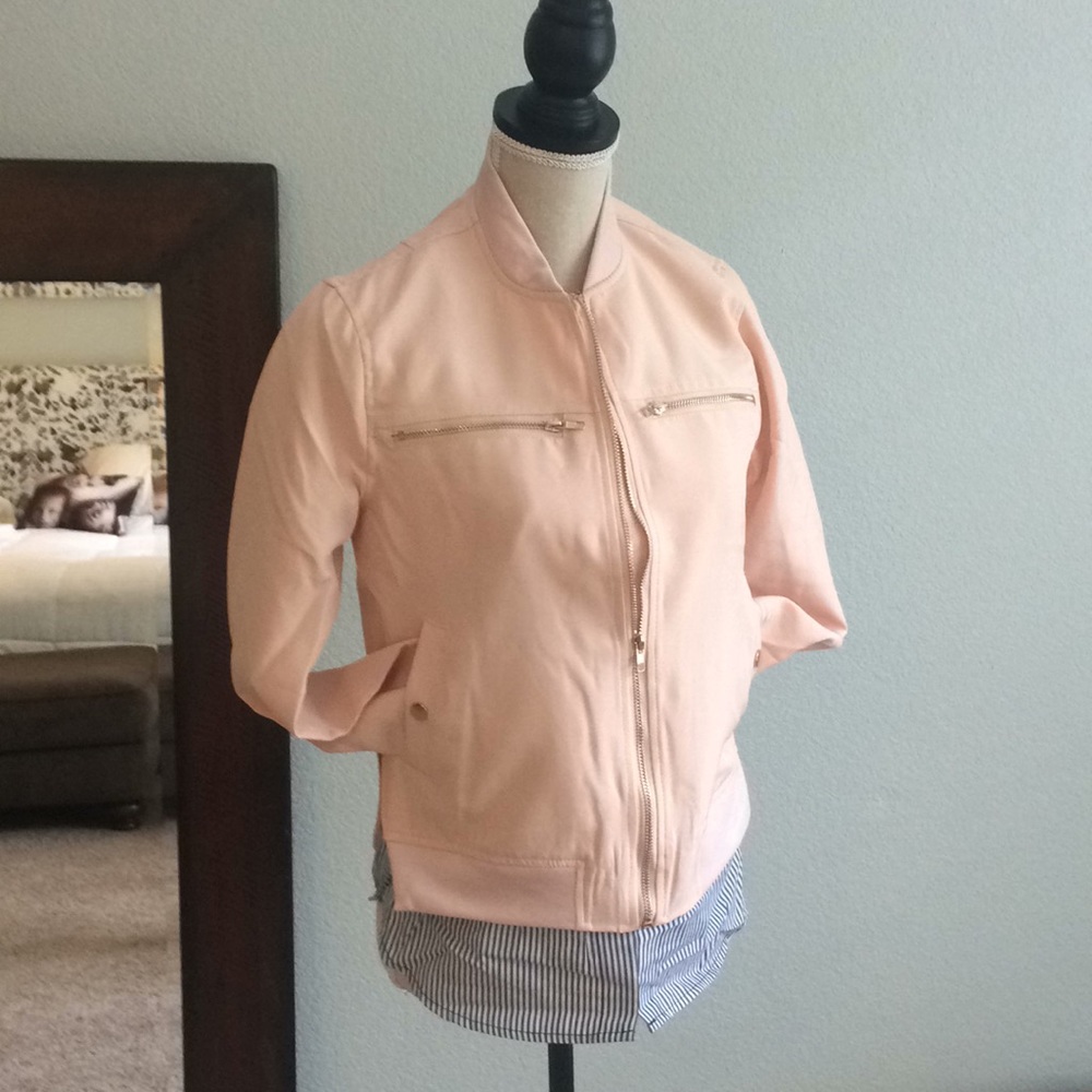 💋Blush Bomber Jacket💋